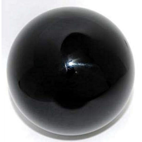 Rock Ridge 76mm Black Acrylic Juggling Ball for Contact Juggling | Great for Beginners and Professionals