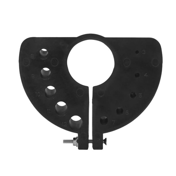Amoladora de brocas multifuncional | Material ABS | Herramienta de afilado de precisión de ángulo ajustable para varios tamaños de brocas de 3-12 mm | Diseño compacto portátil para uso doméstico y