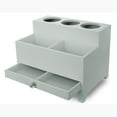 thumbnail image 3 of OnDisplay Makayla Deluxe Hair Tool and Accessory Organization Station (Gray), 3 of 3