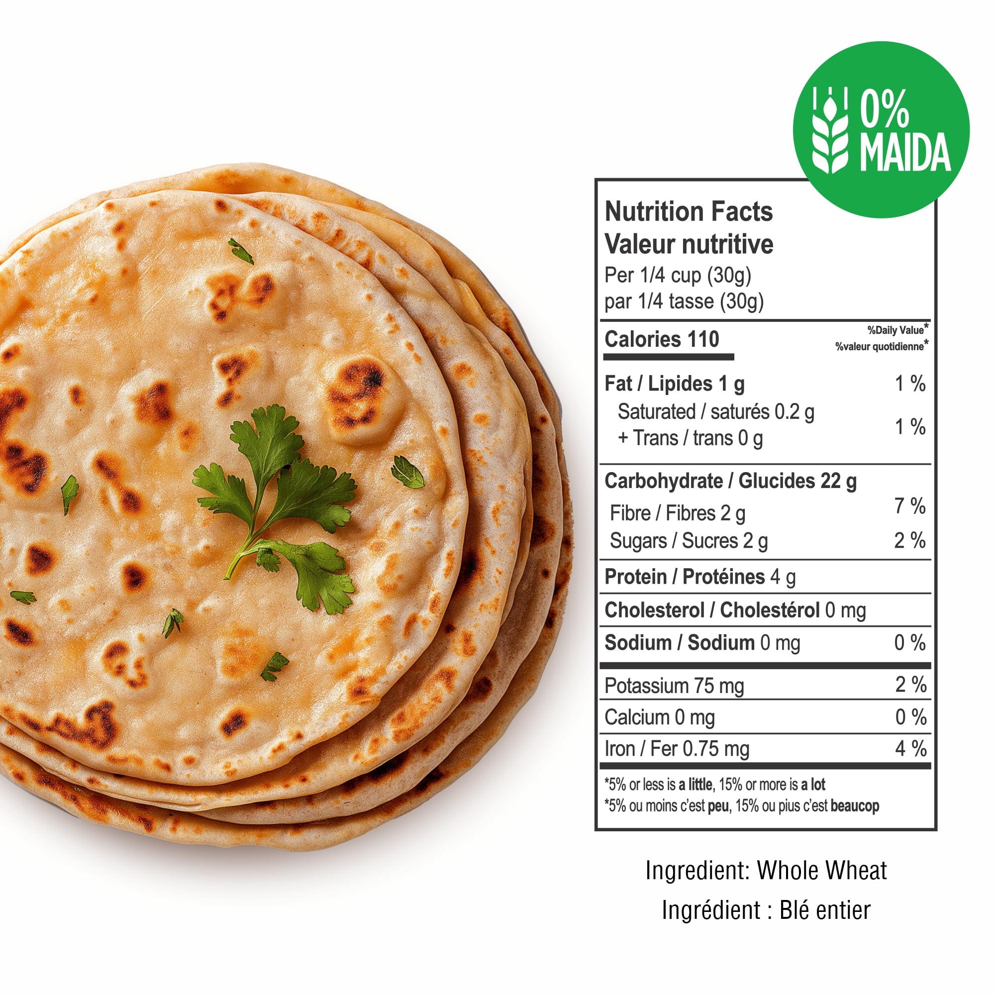 Verka Chakki Atta, 10lbs, Wheat Flour, 0% Maida