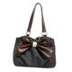 thumbnail image 4 of Bolso Tote Bolso de Hombro Bolso de Mano Lazo Retro Lunares Gran Capacidad Material Tela Adecuado para Trabajo Compras Vacaciones Viaje Negro, 4 of 9