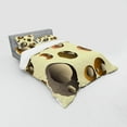 thumbnail image 3 of Ambesonne Abstract Bedding Set 3 Pcs, Funky Bubbles Round, Twin XL, Pale Brown Caramel, 3 of 3