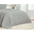 thumbnail image 3 of Danette Shale Premium Cotton Decorative Full/Queen Bedding Quilt, 3 of 4