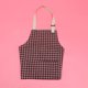 thumbnail image 1 of unbranded Delantal De Servicio Y Cocina En Tela De Y Lino Café Con Bolsillos, 1 of 6