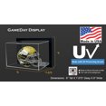 thumbnail image 3 of Framed Acrylic Wall Mount Football Mini Helmet Display UV Protect Secure Mount, 3 of 4