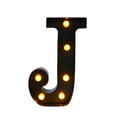 thumbnail image 2 of Lámpara de letras de marquesina, luz de letras de marquesina LED, letrero con alfabeto iluminado para fiestas, dormitorios, cumpleaños, aniversarios, J 539 x 858 x 157 pulgadas, 2 of 8