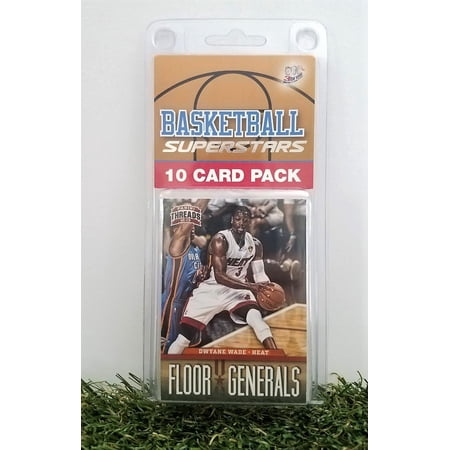 Dwayne Wade- (10) Card Pack NBA Basketball Superstar Wade Starter Kit all Different cards. Comes in Custom Souvenir Case! Perfect for the Ultimate Wade Fan! by 3bros