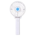 thumbnail image 1 of Portable USB Lithium Battery Rechargeable Fan Ventilation Foldable Air Conditioning Fans Foldable Cooler Mini Operated Hand Held Cooling Fan for Outdoor Home (Black), 1 of 7