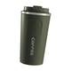thumbnail image 4 of Taza de café con aislamiento portátil, taza de café térmica al vacío, bebida de acero inoxidable Verde 380ml Macarena taza de café, 4 of 8