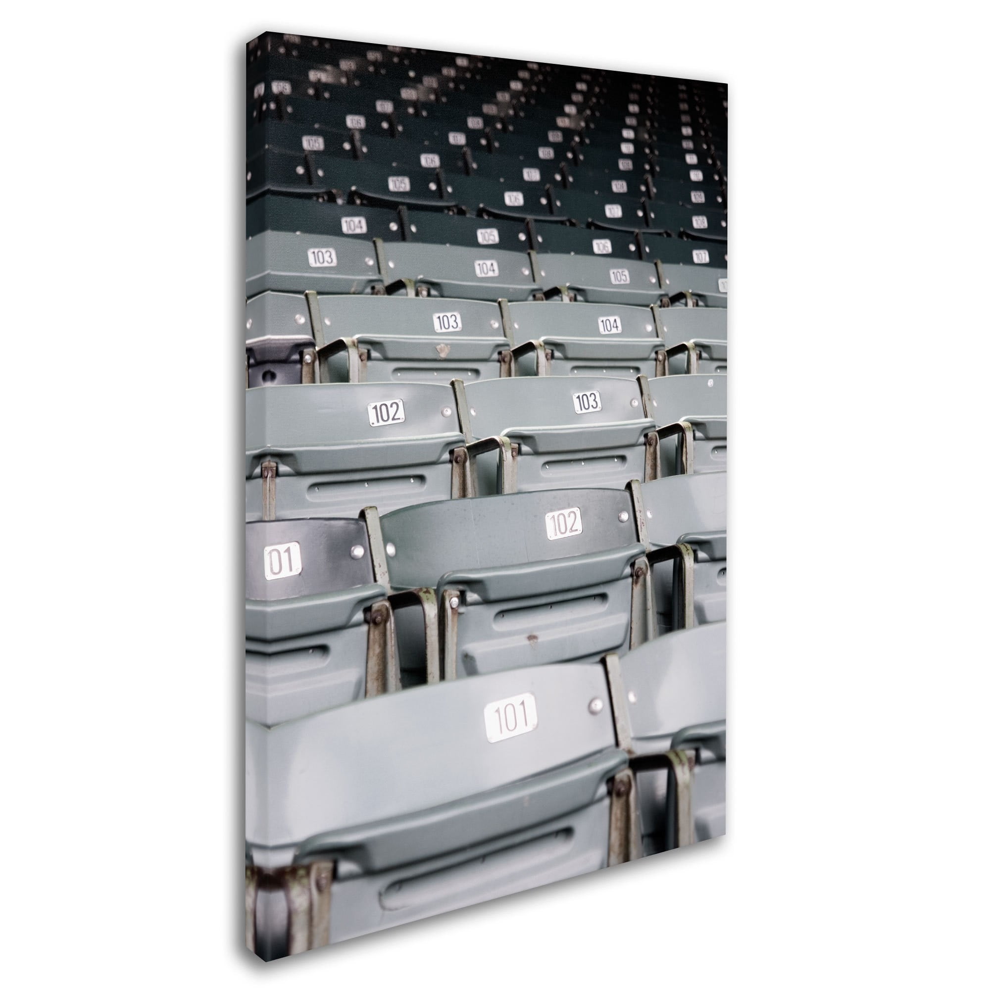 Trademark Fine Art "Wrigley Chicago" Canvas Art by Yale Gurney