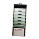thumbnail image 5 of Organizador de archivos de pared para colgar, carpeta de archivos de 6 niveles, tamaño carta A4, resistente y expandible. verde, 5 of 9