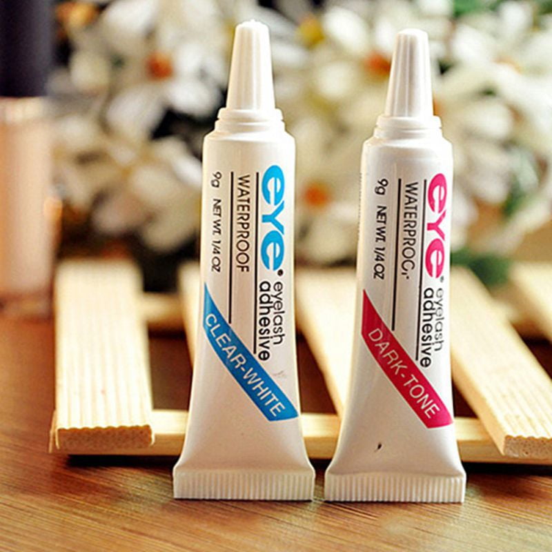 Clearance! Eyelash Adhesive Glue For False Eyelashes Clear/Dark Waterproof Eyelash Glue Lash Extension
