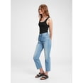 thumbnail image 4 of Camiseta sin mangas GAP Ribbed True Black Small Tall, 4 of 5