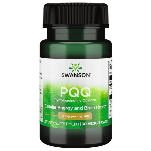 Swanson Pqq Pyrroloquinoline Quinone 10 Milligrams 30 Veg Capsules