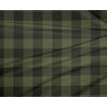 thumbnail image 4 of oneOone Tissu Polyester Lycra Vert Olive Tissu à Carreaux Vichy Matière de Robe Tissu Imprimé Tissu au Mètre 56 Pouces de Large, 4 of 4