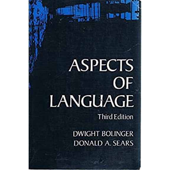 Pre-Owned Aspects of Language (Paperback) 0155038729 9780155038721