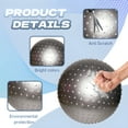 thumbnail image 3 of BESTSKY Exercise Ball,33.46in Workout Ball,Anti-Slip Birth Ball,Gray, 3 of 7