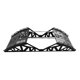 thumbnail image 5 of Puente de obstáculos RC para coches teledirigidos con función de balancín. Construcción metálica. Simulación realista. Accesorios para pendientes y pu 60x185x115cm, 5 of 8