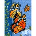 thumbnail image 1 of 5D bricolaje diamante pintura completo redondo taladro mariposa flor pared decoración Rhinestone FLhrweasw Nuevo, 1 of 9