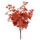 thumbnail image 1 of Hojas artificiales Tela de plantas Imitación de hojas Ramo Decoración de plantas de simulación para el hogar, Naranja sidaley HA8212-04B, 1 of 6
