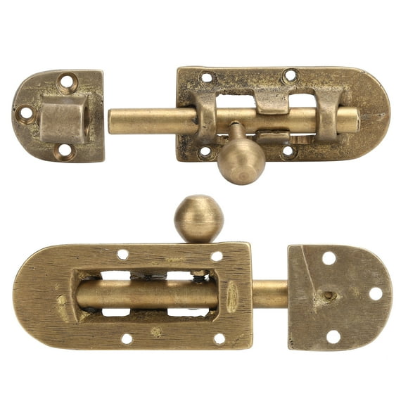 Door Latch, Durable Sliding , Hardware Fittings Hardware Tools Vintage Brass Door Latch For