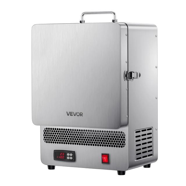Horno eléctrico VEVOR 1500W digital de acero inoxidable, 1200 ℃