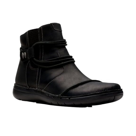 Clarks Un Loop Up Black 26174973 Women's Size 7.5