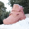 thumbnail image 3 of WDOplteas Botas Nieve Forradas Piel Zapatos Nieve Tobilleros Ligeros para para El Invierno (Rosa 34), 3 of 9