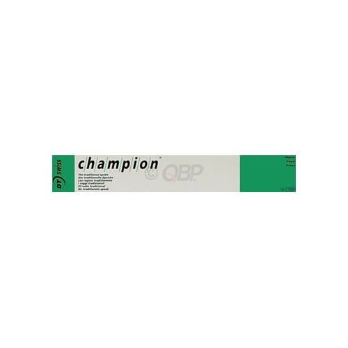 4 x DT Swiss Champion 204 mm 2,0//2,34 mm straight pull//J-Bend Black//Silver