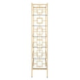 thumbnail image 3 of SAFAVIEH Brooklyn Modern 7 Tier Etagere, Gold/Clear, 3 of 8