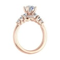 thumbnail image 2 of 1 1/4 Carat Diamond Engagement Ring in 10K Rose Gold (Ring Size 4.5), 2 of 5