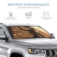 thumbnail image 2 of Bingfone Egyptian Cat Pharaoh Magic Car Windshield Sunshade,Sun Foldable Sun Shield Sun Visor for Car - Small, 2 of 8