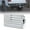 Silver, variant on Xprite Aluminum Trailer Hitch Cover with U.S. American Flag for 2" Receivers