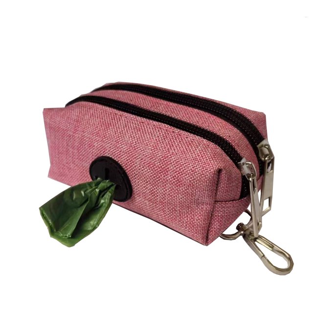 Bolsa de basura para mascotas, correa, bolsa recolectora de heces para mascotas, dispensador de bolsas para heces de perros, bolsa de almacenamiento de basura