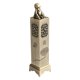thumbnail image 1 of Quemador de incienso Torre Pequeño Monje Talla de metal decorativa Porta incienso para regalar Loto de bronce, 1 of 9