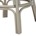 thumbnail image 4 of bali & pari Bella Swivel Rattan Bar Stool with Cushion - Grey, 4 of 6