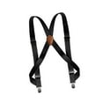 thumbnail image 3 of Segolike Mens Suspender with Clips Elastic Clothes Accessories Fashion Adjustable Suspenders Work Suspenders Fit Jeans Boyfriends Orchestra Prom Band Black, 3 of 8