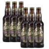 Hank's Genuine Gourmet Black Cherry Soda, 12 fl oz Bottles – Premium Craft Soda with Bold, Creamy Flavor – Made with Wishniak Cherries, Pack of 6