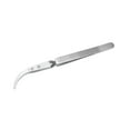 thumbnail image 4 of Tweezer Heat Resistant Tweezers Small Bend Stainless Steel Big Bend Handheld Puller Tweezer Tools for Soldering Tool Electrician Repair Tool style C, 4 of 9