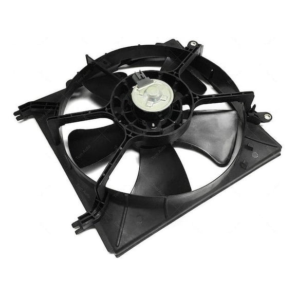 Left Auxiliary Fan Assembly - Compatible with 2001 - 2004 Toyota RAV4 2.0L 4-Cylinder 2002 2003