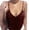 Wine, variant on Glisme Tank Tops For Women Bling Tank Tops For Casual Slim Crop Top Short Sleeve Sleeveless V Neck Solid Color Tank Top Camisole Trend Dark Blue T Shirt