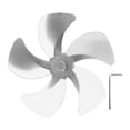 thumbnail image 2 of Durable Lightweight Stove Fan Blade, 5 Blade Design Enhances Air Circulation, Improves Heating Efficiency, Simple Installation, 2 of 8