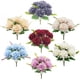thumbnail image 5 of Centro de mesa de flores artificiales, mesa para el hogar, decoración floral, banquete de boda, tela de seda, flor falsa, rosa Inevent HA6703-03B, 5 of 6