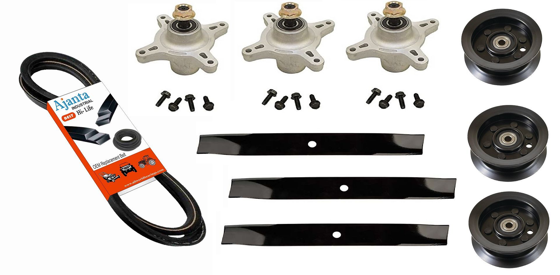 Ajanta Deck Rebuilding Replacement Kit Compatible with Toro Time