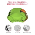 thumbnail image 5 of Balery Drink Coffee And Do Good Shower Caps, Double Layer Waterproof Shower Cap, Double Layers Reusable Shower Cap With Soft Comfortable For Long Thick Hair Soft Bath Shower Hair Caps, 5 of 9