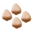 thumbnail image 4 of 4 ganchos de madera para colgar en la pared con asas de madera, decoración de diseño nórdico versátil. Triángulo, 4 of 9