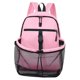 thumbnail image 2 of Mochila de baloncesto multifuncional, decorativa, de gran capacidad. Rosa, 2 of 8