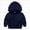 B23-Dark Blue, variant on Hessimy 11-12 Years Toddler Boys Solid Color Pullover Hoodie,Basic Cotton Sweatshirt with Kangaroo Pocket,Casual Kids Wear