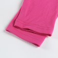 thumbnail image 4 of GHSDFBB Women's Long Sleeve V Neck Crop Top Ribbed Knit Slim Fitted Basic T-Shirts, 4 of 7