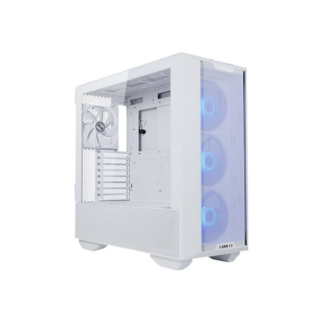 Lian Li Lancool III RGB - Mid tower - extended ATX - windowed side panel (tempered glass) - no power supply (ATX) - white - USB/Audio